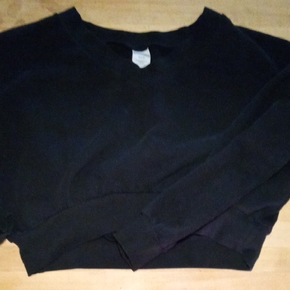 No Boundaries Charcoal V-Neck Sweater
